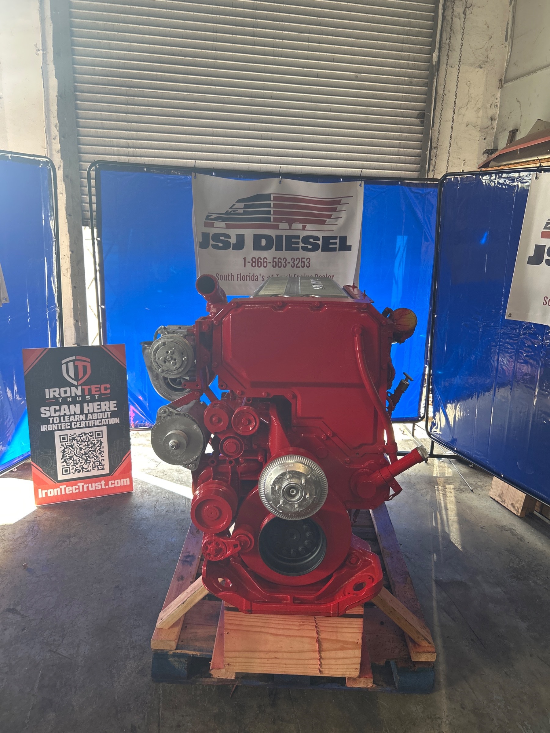 Cummins ISX diesel engine, stock 10380