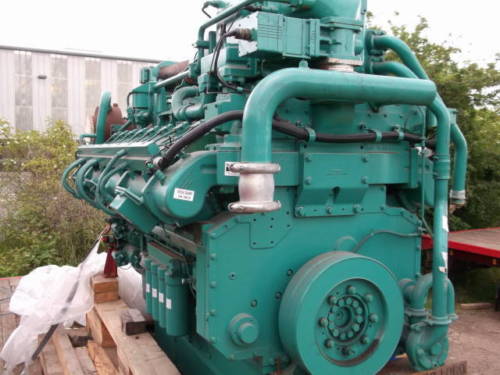 2012 Cummins QSK 60-G13 diesel engine, stock 10245